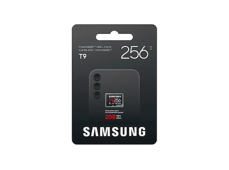 Samsung 256 Gb T9 Microsdxc Uhs-İ U3 V30 A2 200Mb/S Hafıza Kartı Mb-Mh256T/Ww