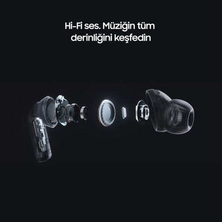 Samsung Galaxy Buds4 Pro Bluetooth Kulaklık Beyaz(ANC)