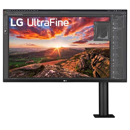 LG 31.5" 32UN880P-B ERGO 4K IPS Type-C Hareketli Monitör 5ms