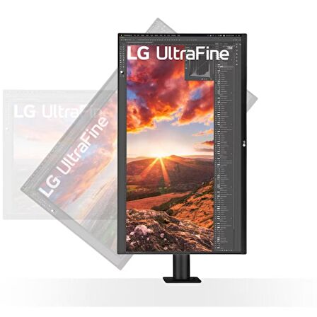 LG 31.5" 32UN880P-B ERGO 4K IPS Type-C Hareketli Monitör 5ms