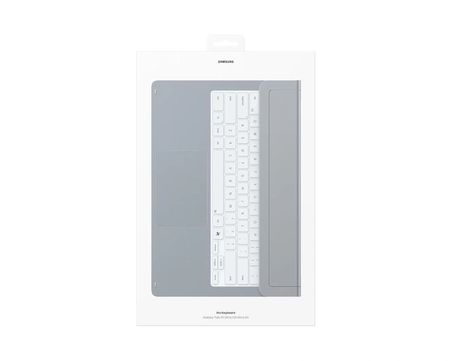 Samsung Galaxy Tab S11 Ultra Pro Klavyeli Kılıf - Gümüş