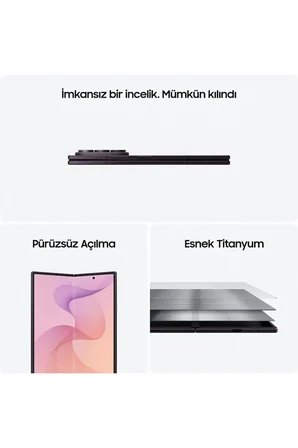 SAMSUNG GALAXY Z FOLD8 ULTRA 12/256 GB KREM AKILLI TELEFON