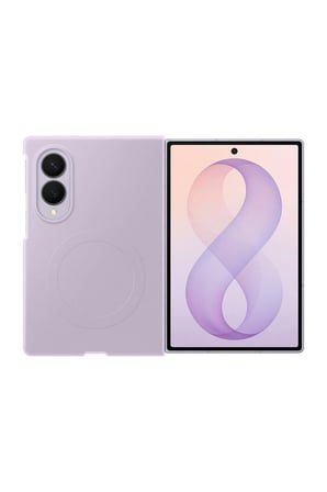 Samsung Galaxy Z Fold8 Silikon Magnet Kılıf - Mor