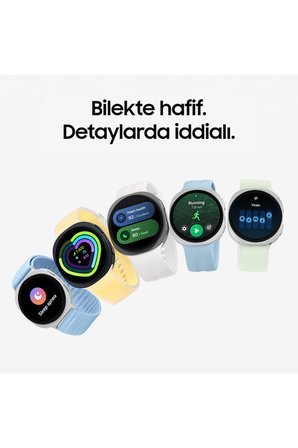 Samsung Galaxy Watch9 44mm Gümüş Akıllı Saat