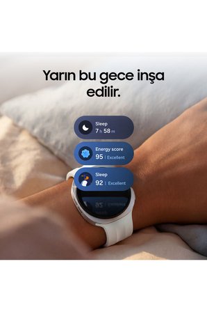 Samsung Galaxy Watch9 44mm Gümüş Akıllı Saat