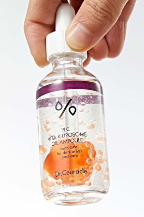 Plc Vita K Liposome Oil Ampoule Ton Eşitleyici Aydınlatıcı K Vitaminli Ampul 50ml
