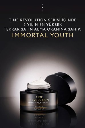 Kırışıklık Karşıtı , Aydınlatıcı Yüz Kremi 50ml Time Revolution Immortal Youth Cream