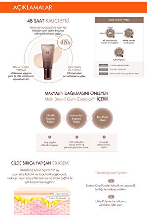 Yoğun Kapatıcı Bitkisel İçerikli BB Krem 50ml Cho Bo Yang BB Cream SPF30/PA++ (No.21 )