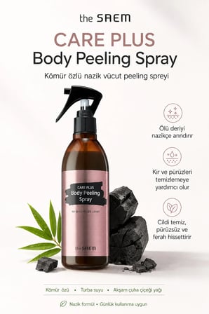 Care Plus Body Peeling Spray - Care Plus Vücut Peeling Spreyi 300 ml (VİONİNE)