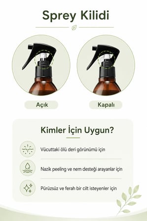Care Plus Body Peeling Spray - Care Plus Vücut Peeling Spreyi 300 ml (VİONİNE)