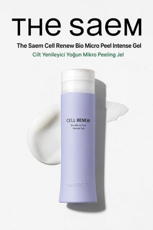 The Saem Cell Renew Bio Micro Intense Peeling Jel Yüz Peeling Jel PHA Selüloz Bambu Tozu