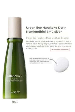The Saem Urban Eco Harakeke 3'lü Cilt Bakım Seti Vegan Derin Nemlendirici