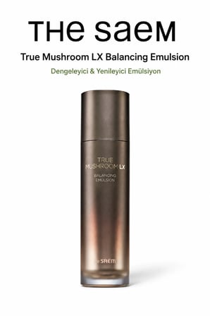 The Saem True Mushroom LX Yüz Nemlendirici Emülsiyon Dengeleyici Yenileyici
