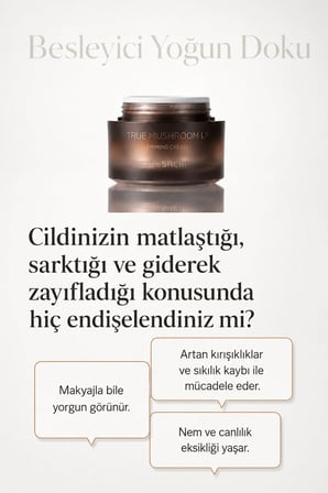 The Saem True Mushroom LX Cilt Bakım Seti Sıkılaştırıcı ve Besleyici