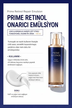 The Saem Prime Retinol Yaşlanma Karşıtı Bakım Seti Retinol & Bakuchiol