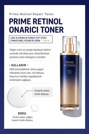 The Saem Prime Retinol Yaşlanma Karşıtı Bakım Seti Retinol & Bakuchiol