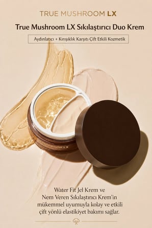 The Saem True Mushroom LX Cilt Bakım Seti Sıkılaştırıcı ve Yoğun Nemlendirici