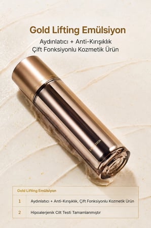 The Saem Gold Lifting Emulsion Vücut Nemlendirici Altın Sıkılaştırıcı Aydınlatıcı Anti-Kırışıklık