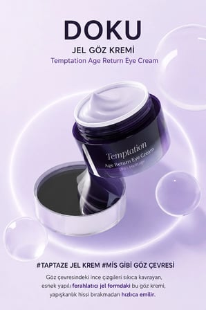 The Saem Temptation Age Return Göz Kremi Retinol ve Bakuchiol Yaşlanma Karşıtı