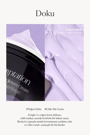 The Saem Temptation Age Return Cream Retinol & Bakuchiol Yaşlanma Karşıtı Krem