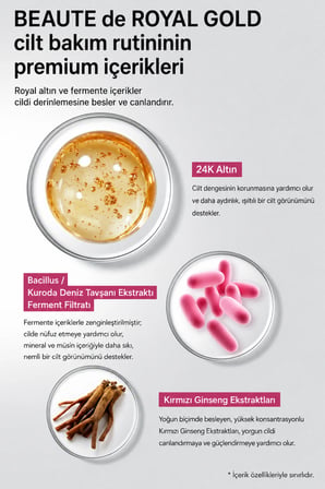 The Saem Beaute de Royal Gold Cilt Bakım Seti Anti-Age Sıkılaştırıcı
