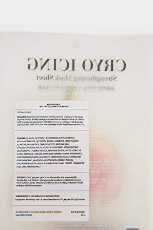 Nature Republic Cryo Icing Nemlendirici Yüz Maskesi 27ml