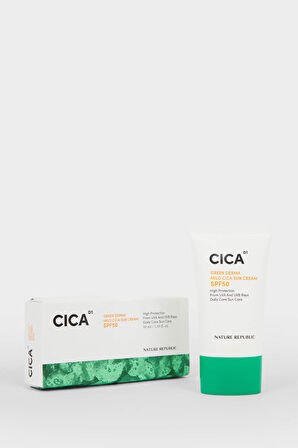 Nature Republic Green Derma Cica Güneş Kremi SPF 50 50ml