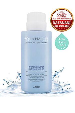 Pürüzsüzleştirici Tonik 500ml A'PIEU Aqua Nature Deep-Sea Dewdrop Clearing Softener