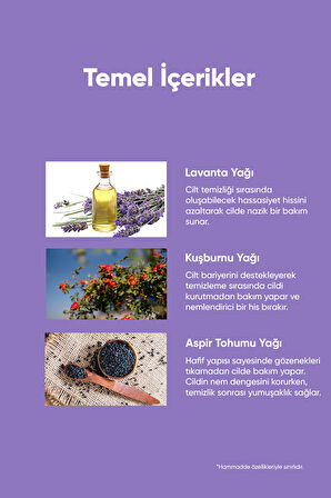 Lavanta İçeren Hassas Ciltlere Uygun Makyaj Temizleme Yağı A'PIEU Lavender Cleansing Oil Sensitive
