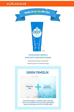 Missha Deep Clean Temizleyici Yüz Temizleme Köpüğü 130 ml 