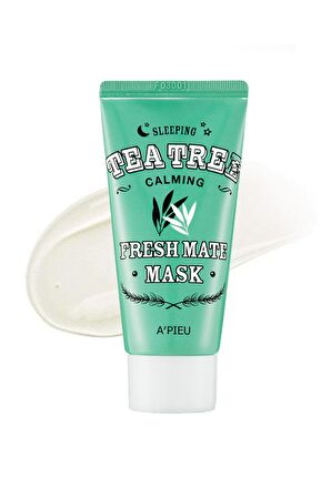 Stres Karşıtı Nemlendirici Maske APIEU Fresh Mate Tea Tree Mask(Calming)