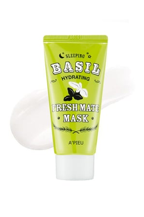 Nemlendirici Uyku Maskesi 50ml APIEU Fresh Mate Basil Mask (Hydrating)
