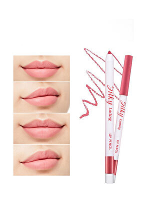 İpeksi Dokuda Kalıcı Dudak Kalemi  Silky Lasting Lip Pencil (Angel Cheeks)