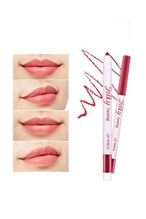 İpeksi Dokuda Kalıcı Dudak Kalemi  Silky Lasting Lip Pencil (Coffee Berry)