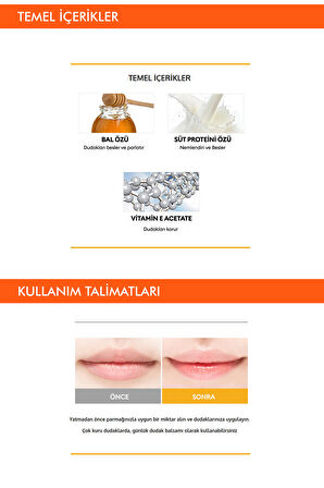 Süt ve Bal Özlü Nemlendirici Dudak Uyku Maskesi APIEU Honey & Milk Lip Sleeping Pack