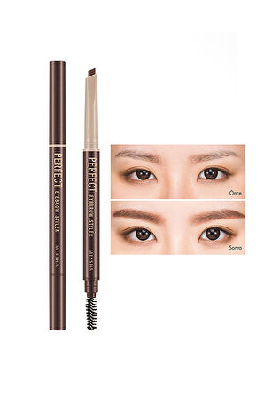 Uzun Süre Kalıcı Asansörlü Kaş Kalemi  Perfect Eyebrow Styler (Red Brown)