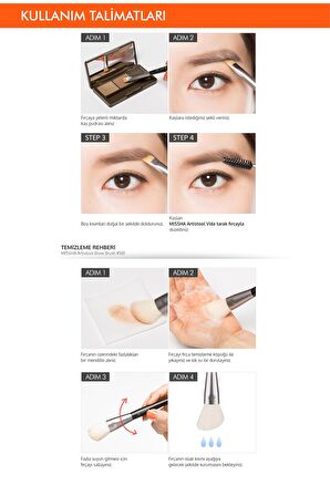 Açılı Kaş Fırçası MISSHA Artistool Brow Brush #501