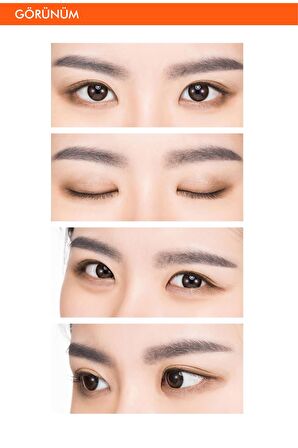 Bulaşmayan Kalıcı Doğal Kaş Kalemi  Smudge Proof Wood Brow (Black)