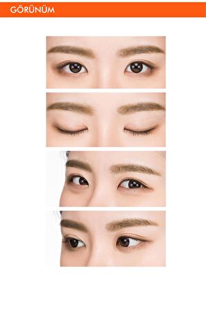 Bulaşmayan Kalıcı Doğal Kaş Kalemi  Smudge Proof Wood Brow (Light Brown)