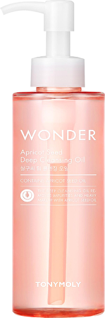 Tonymoly Wonder Kayısı Çekirdeği Özü Derinlemesine Cilt Temizleme Yağı 190 ml