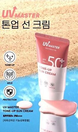 Güneş Kremi UV Master Yüz Aydınlatıcı Canlandırıcı SPF50+  PA+++ 50 ml