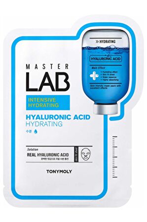 Tonymoly Yüz Maskesi Master LAB Nemlendirici Hiyaluronik Asitli Cilt Bakımı 19gr