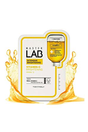 Tonymoly Yüz Maskesi Master LAB Aydınlatıcı C Vitamini Cilt Bakımı 19gr