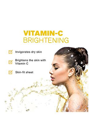 Tonymoly Yüz Maskesi Master LAB Aydınlatıcı C Vitamini Cilt Bakımı 19gr