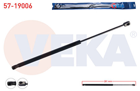 FORD FOCUS I (DAW,DBW) 4 KAPI BAGAJ AMORTİSÖRÜ 281mm/420N 1998-2004 ARASI XS41F406A10AE