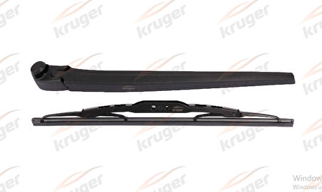 SEAT IBIZA ARKA SİLECEK VE KOLU 2009-2012 ARASI 350mm 5P0955707B 5P0955435B