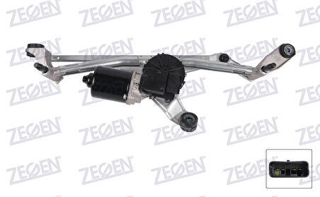 MEGANE 2 - II ÖN SİLECEK MEKANİZMASI MOTORLU 2002-2008 ARASI 288001683R ZWM1045