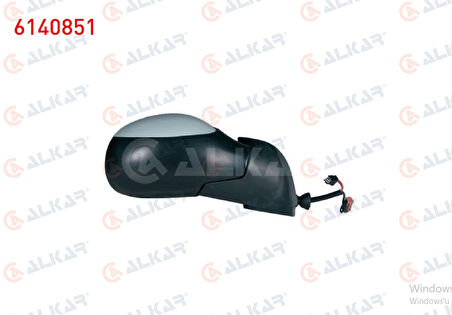 CİTROEN C3 SAĞ DIŞ DİKİZ AYNA ELEKTRİKLİ ISITMALI ASTARLI (2002-2009) 5 PIN 8149.RY