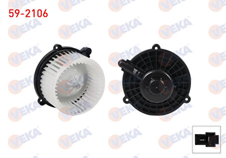 HYUNDAİ TUCSON / KIA SPORTAGE 2.0 CRDI KALORİFER MOTORU 2004-2010 ARASI 97113-2E200