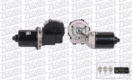 MEGANE 2 - II SİLECEK MOTORU ÖN CAM 2002-2008 ARASI 288001683R ZWM1044